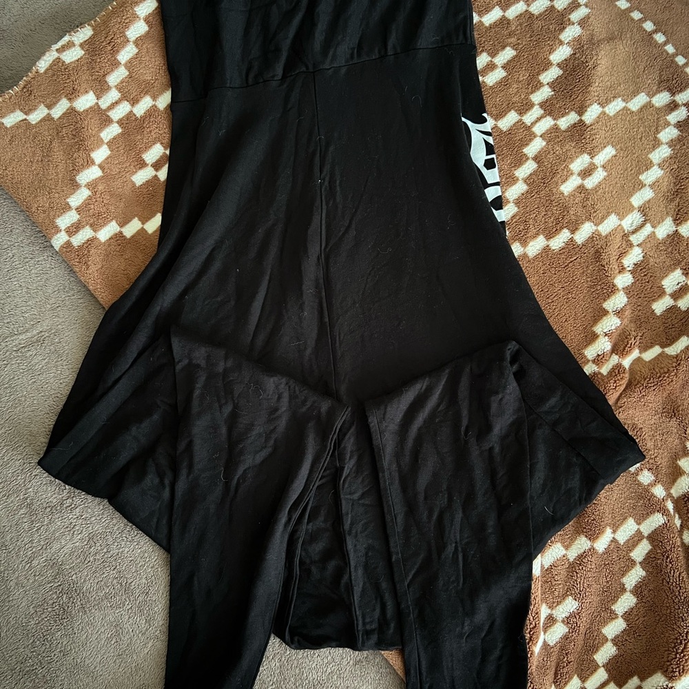 Fashion Nova Black Wide-Leg Jumpsuit